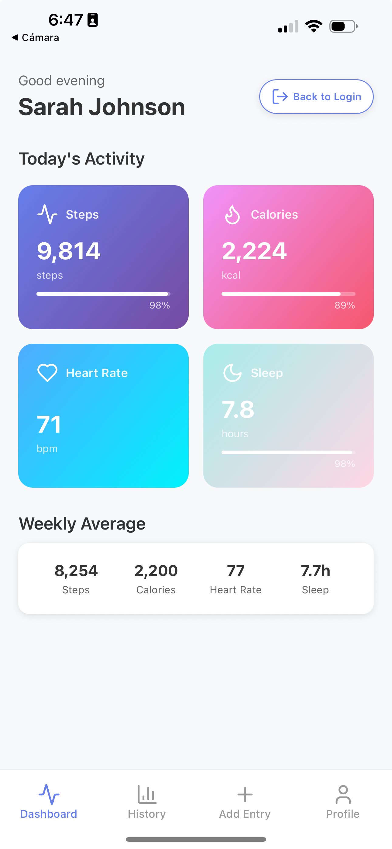 HealthTracker